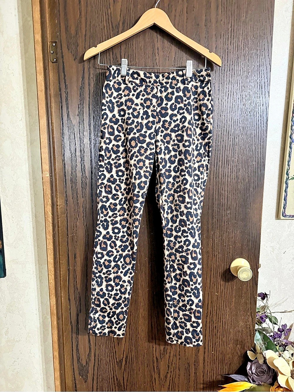 H&M Leopard Print Pants